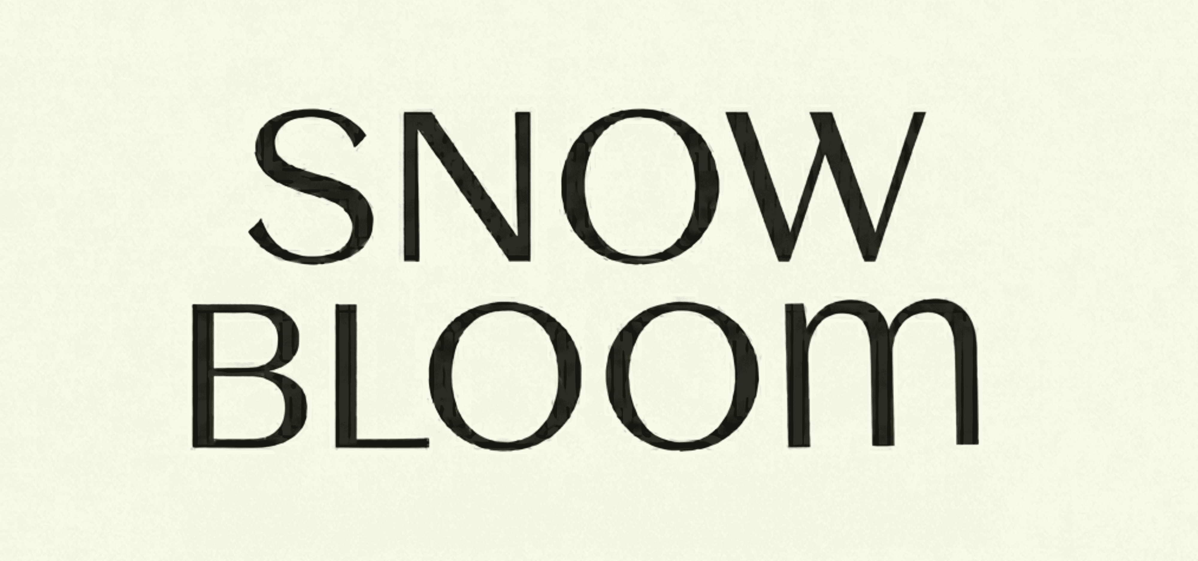 Snow Bloom